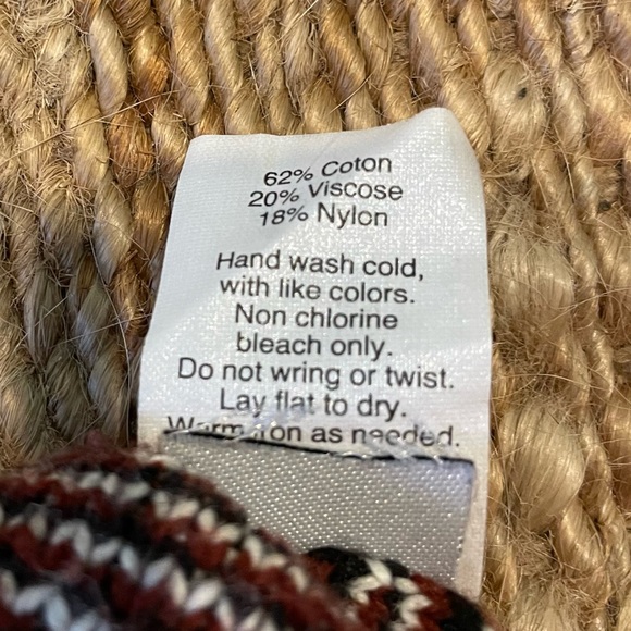 NWT Madewell Bandana Pullover Sweater - Picture 5 of 5